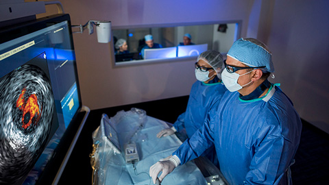 Устройства для терапии под визуальным контролем