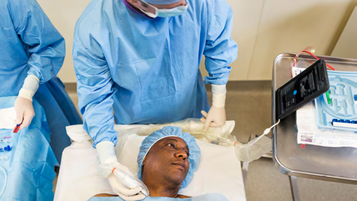 Пациент готовится к операции