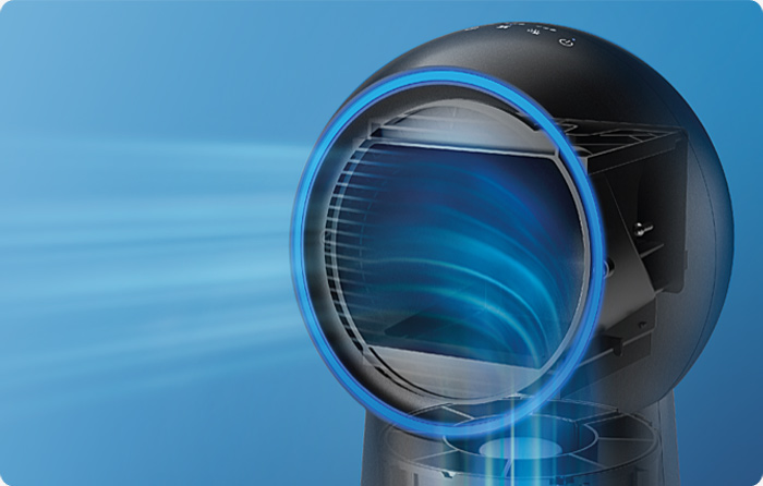 Конструкция без лопастей