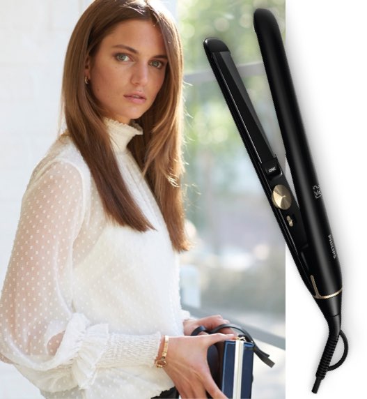 Как выпрямить волосы утюжком