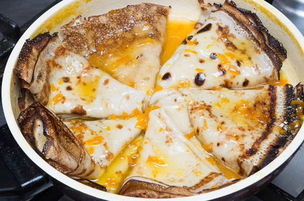 Рецепт Креп Сюзетт: блинов