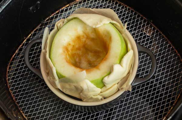 Паштейш - яблоки с заварным кремом