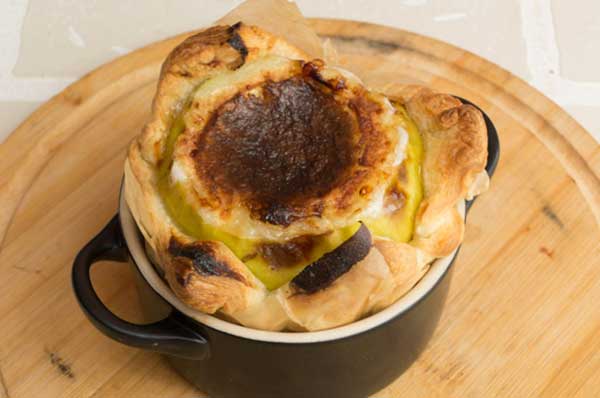 Паштейш - яблоки с заварным кремом