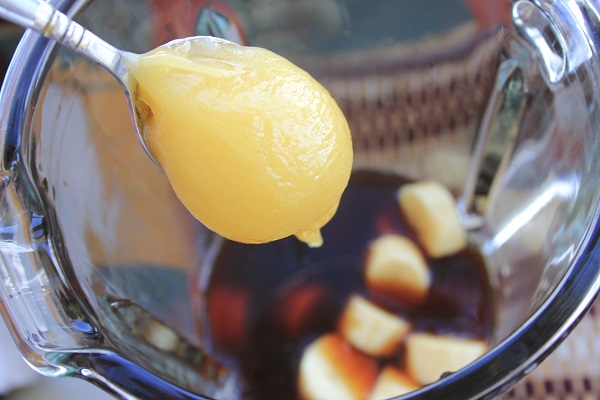 banana chicory cocktail honey