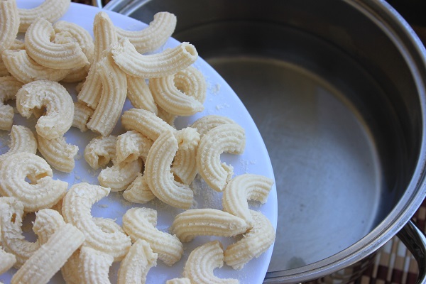 Pasta and chicken salad pasta