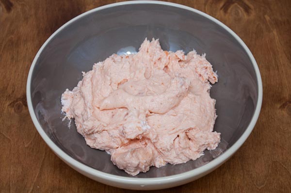 Рыбное суфле на ржаном хлебе