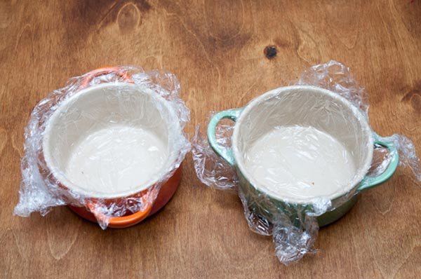 Рыбное суфле на ржаном хлебе