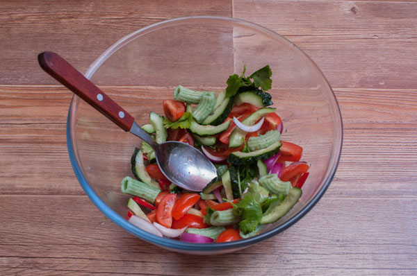 Тайский салат с пенне