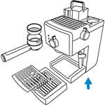 Рожковая кофемашина Saeco Poemia